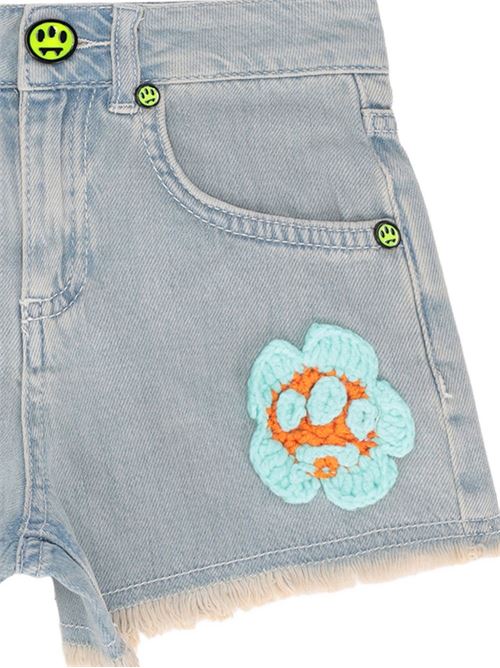 Bermuda bambina Barrow Kids denim blu BARROW KIDS | JGSH113172